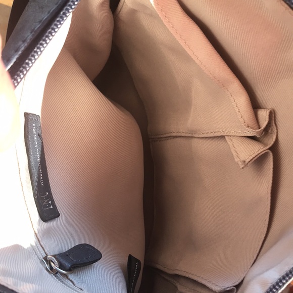 MOTO STYLE CROSSBODY BAG *NEW! *NWT *INC *MACY’S *NAVY & SILVER *BOHO *VERSATILE - Picture 14 of 17